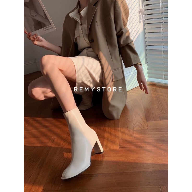 Boot chất da bò thật cao cấp fullbox