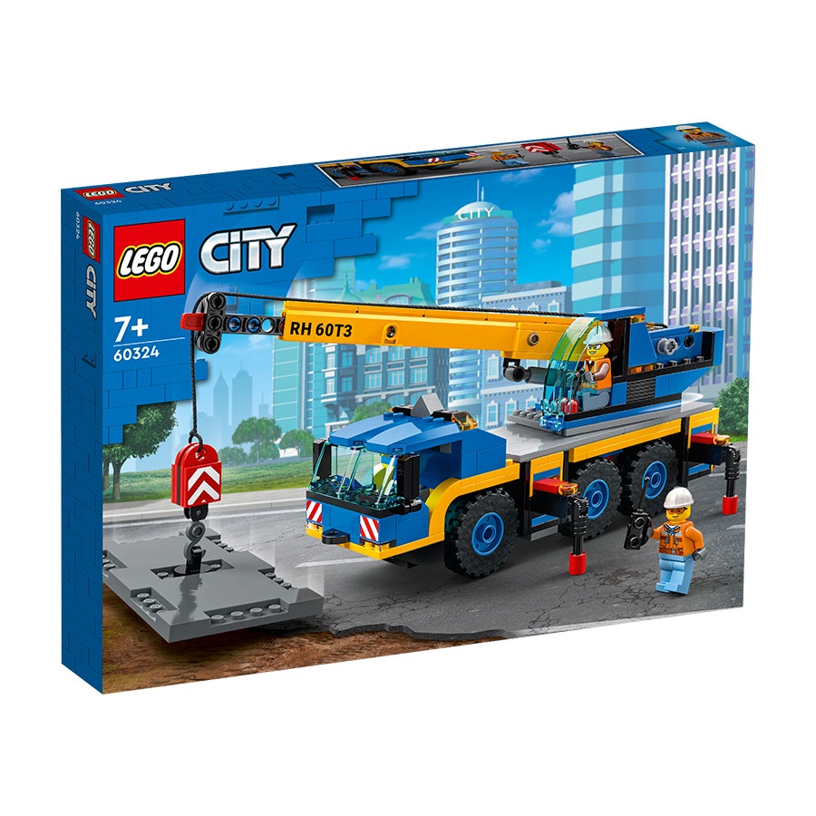 Đồ Chơi LEGO CITY Cần Cẩu Di Động 60324
