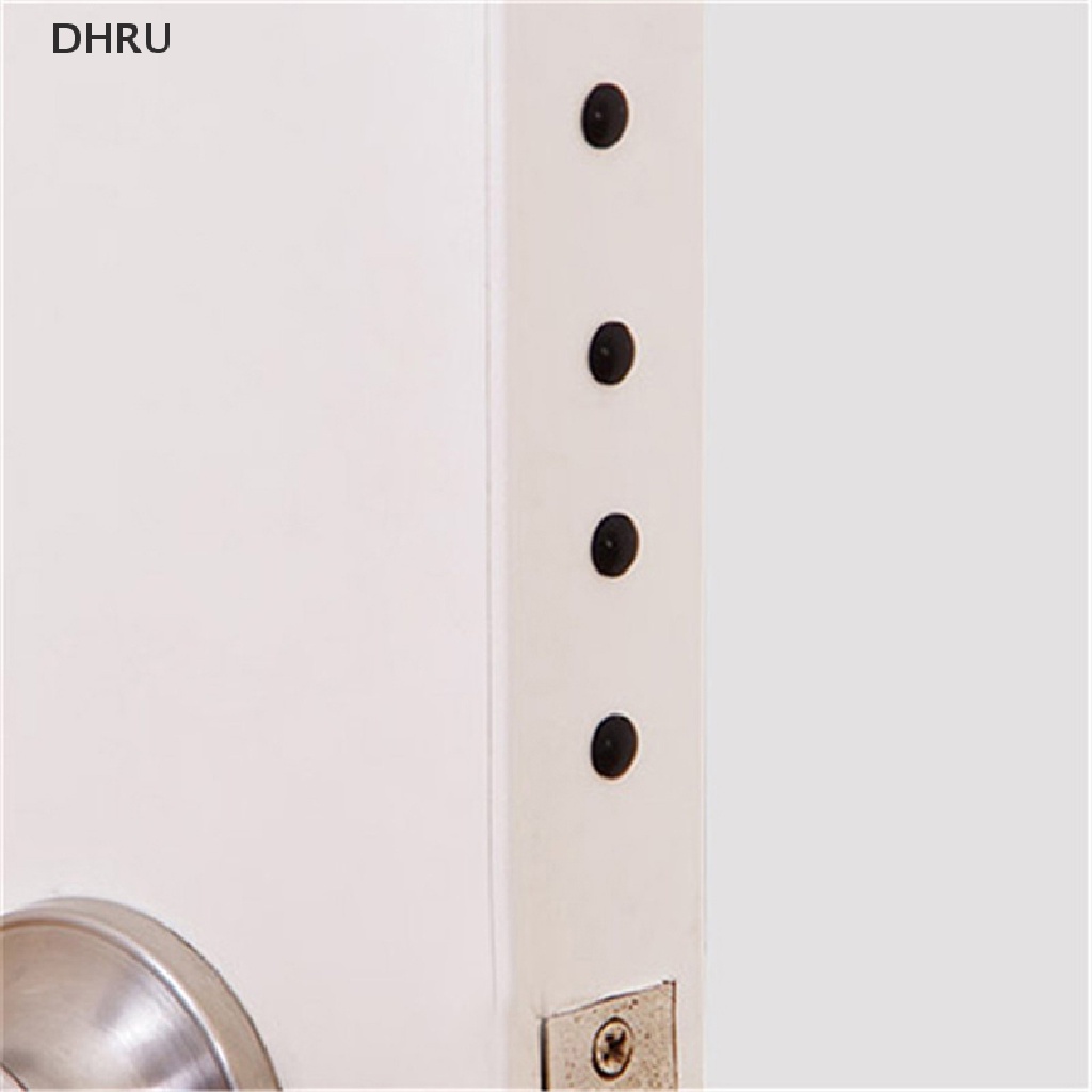 Dh Set 100 Miếng Đệm Cao Su Dán Tường / Cửa / Tủ Chống Va Chạm