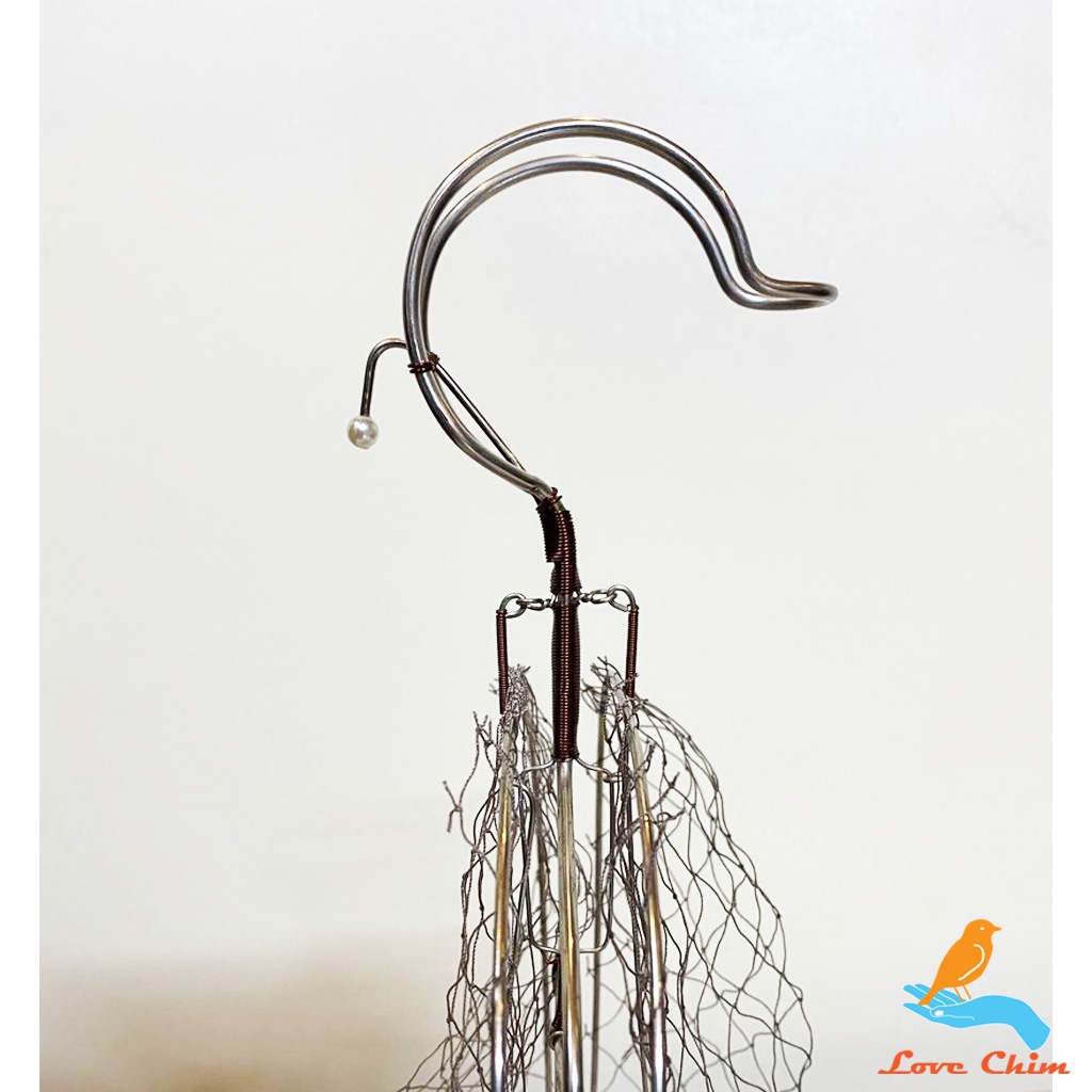 Lồng bẫy Sài Gòn inox Khuyên, Lồng bẫy chim khuyên, Lồng bẫy khuyên inox LOVECHIM