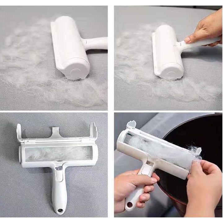 Cây Lăn Lông Thú Cưng, Cây Lăn Tĩnh Điện Hút Lông Chó Mèo Trên Giường, Nệm, Sofa