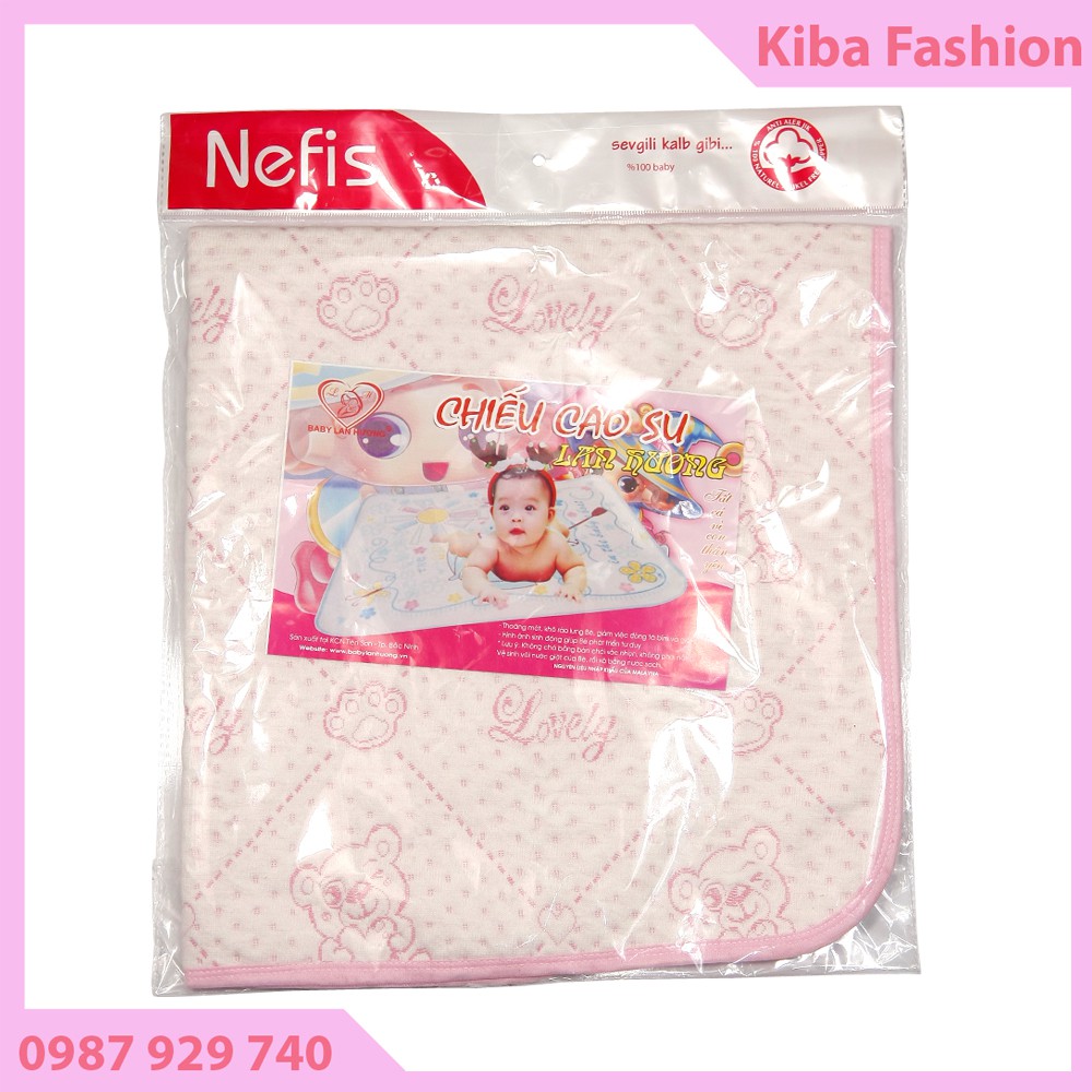 Tấm lót chống thấm xuất nhật loại to 50x70cm 5 lớp cotton miếng lót chiếu chống thấm an toàn cho bé sơ sinh
