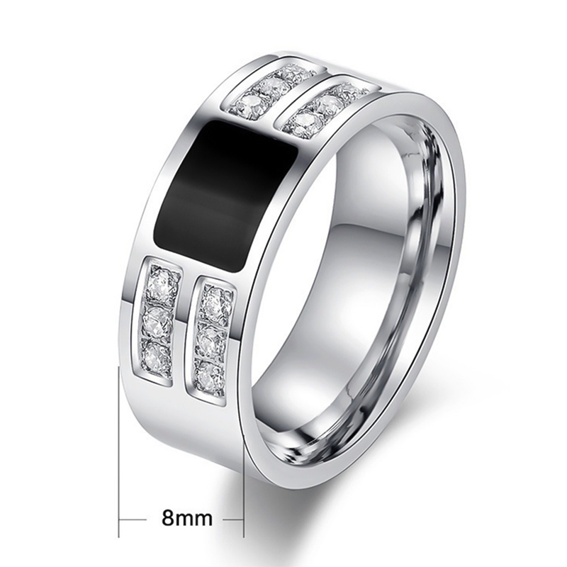 Nhẫn mạ bạc đính đá Zircon cao cấp