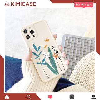 Ốp lưng Samsung S8 S8+ S9 S9+ Note 8 Note 9 Note 10 Note 10+ 10 pro Note 10 lite Note 20 Note 20 ultra dẻo vuông hoa lá