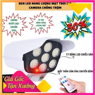 Đèn Led Năng Lượng Mặt Trời Giả Camera Điều Khiển Từ Xa |GiaHuong