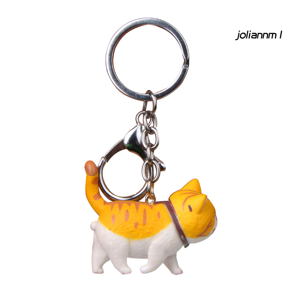 Móc Khóa Hình Mèo Chubby Mini Dễ Thương