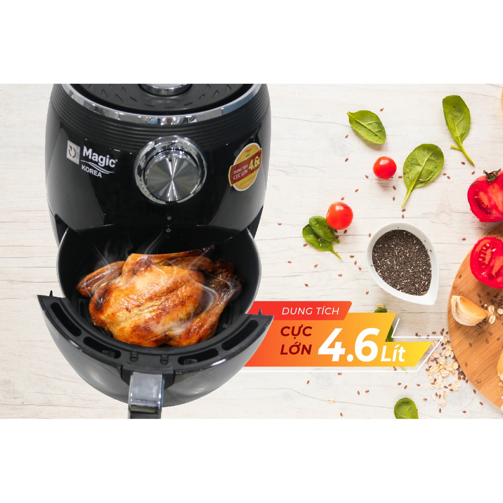 Nồi chiên nướng chân không Magic Korea A-802 4.6L