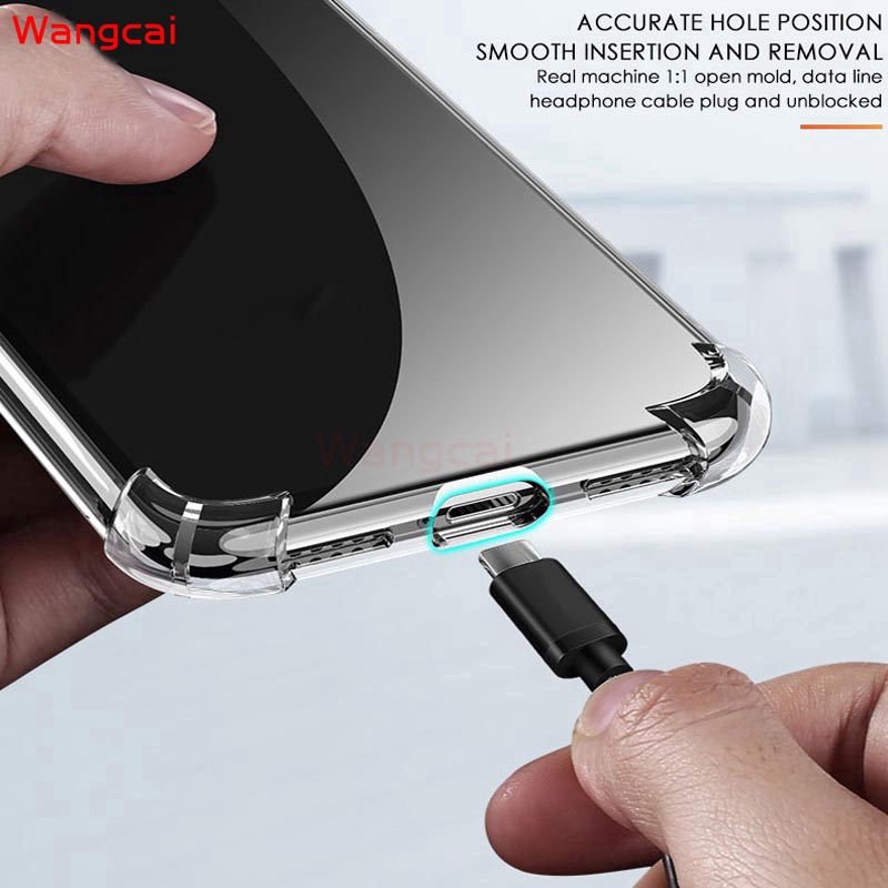 Ốp Điện Thoại TPU Mềm Trong Suốt Chống Sốc Chống Rơi Cho Google Pixel 4a 4 3a 3 2 1 XL 5G