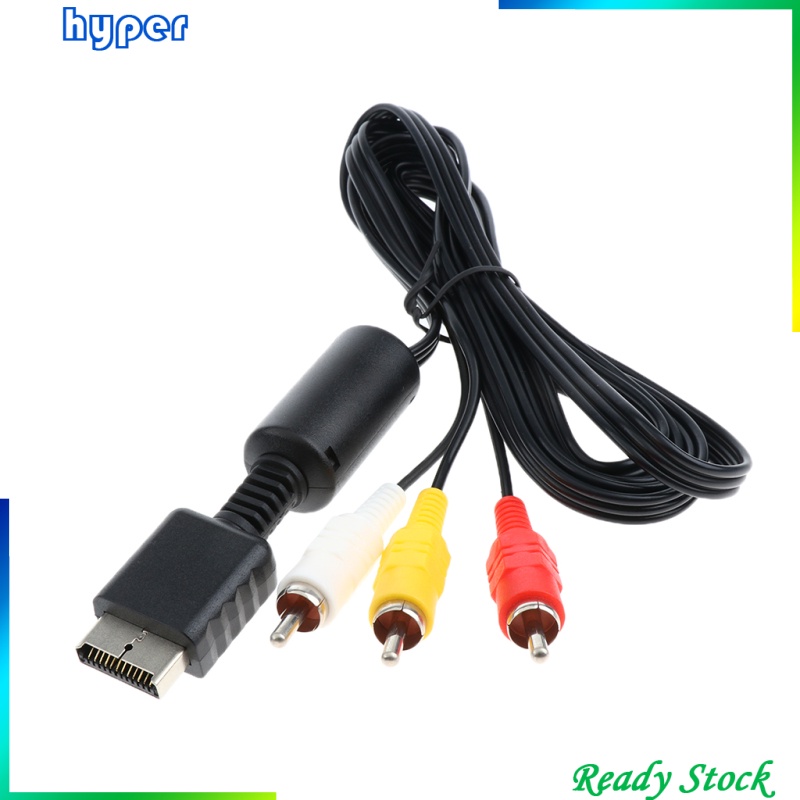 AV Composite Cable for Sony PS3/PS2/PS1 Audio Video Cord TV Adapter Wire 6ft