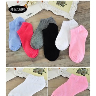 Set 5 đôi vớ nữ trơn tg3
