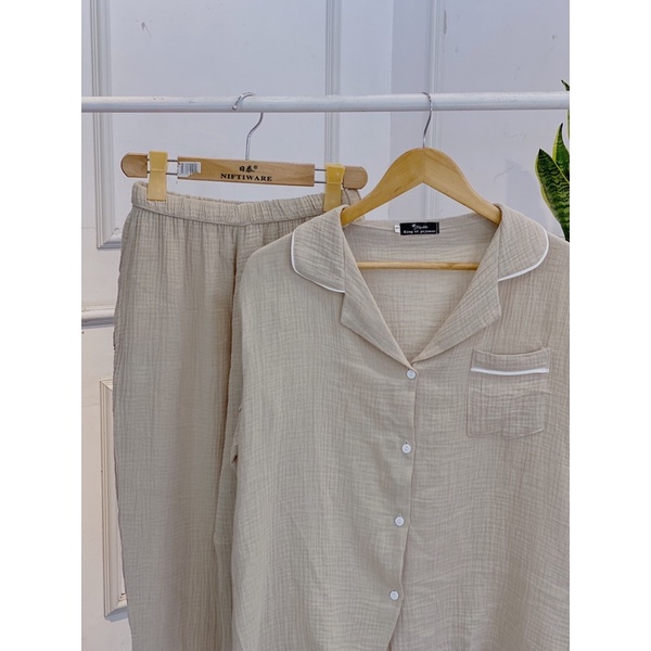 PIJAMAS muslinn TAY DÀI QUẦN DÀI ĐANG SALE | BigBuy360 - bigbuy360.vn
