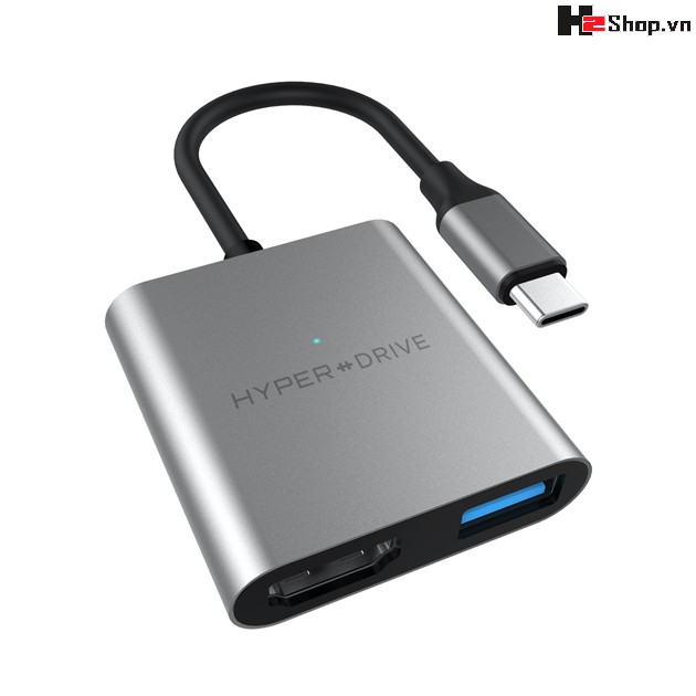 CỔNG CHUYỂN USB-C HYPERDRIVE 4K HDMI 3-IN-1 HUB