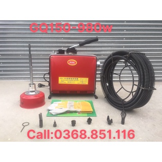 Máy thông tắc cống gq150 cống suất 980w ☎️ hãy gọi cho tôi: 0368.851.116 để được tư vấn trực tiếp ☎️