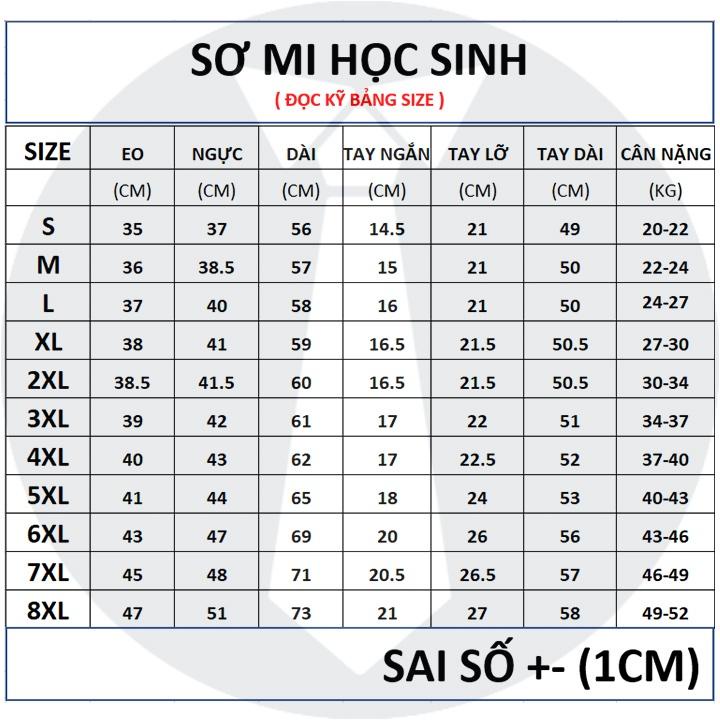 Áo sơ mi học sinh nữ trắng tay NGẮN DÀI hàng tiêu chuẩn cấp 1 2 và 3 vải kate tốt vạc bầu FF95E