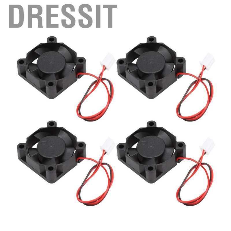 Set 4 Quạt Tản Nhiệt Mini Chất Lượng Cao 24v Cho Máy In 3d