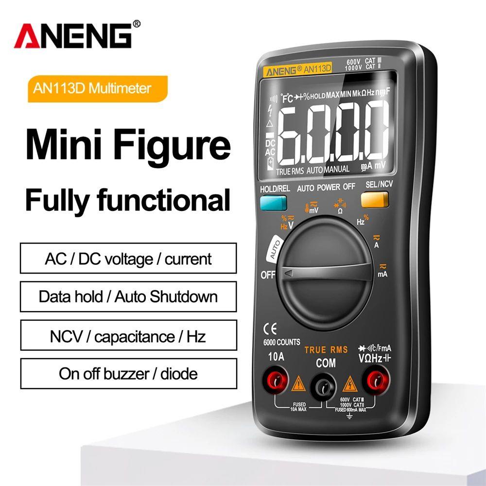 Vạn Năng Kế ANENG AN113D Kỹ Thuật Số Tự Động Biến Tần AC / DC
