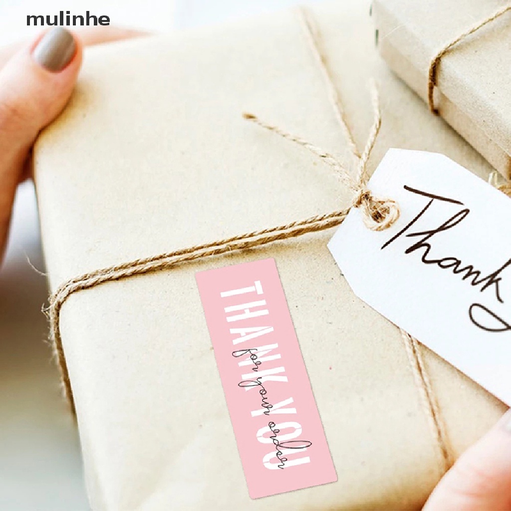 Set 120 Sticker In Chữ Thank You Dùng Để Trang Trí Thiệp