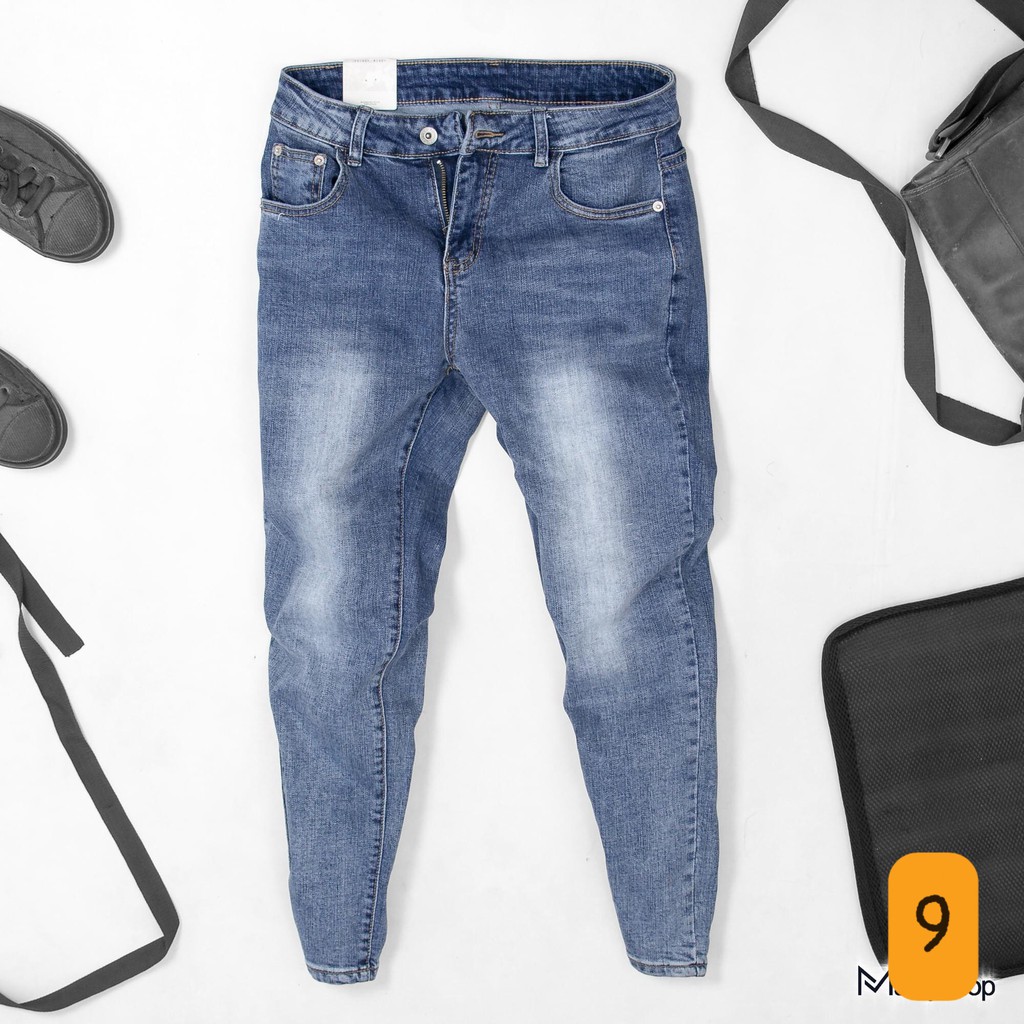 Quần jean nam cao cấp 🤜 Ảnh Thật + Freeship 🤛 Quần Bò Nam Co Giãn HG12 | BigBuy360 - bigbuy360.vn