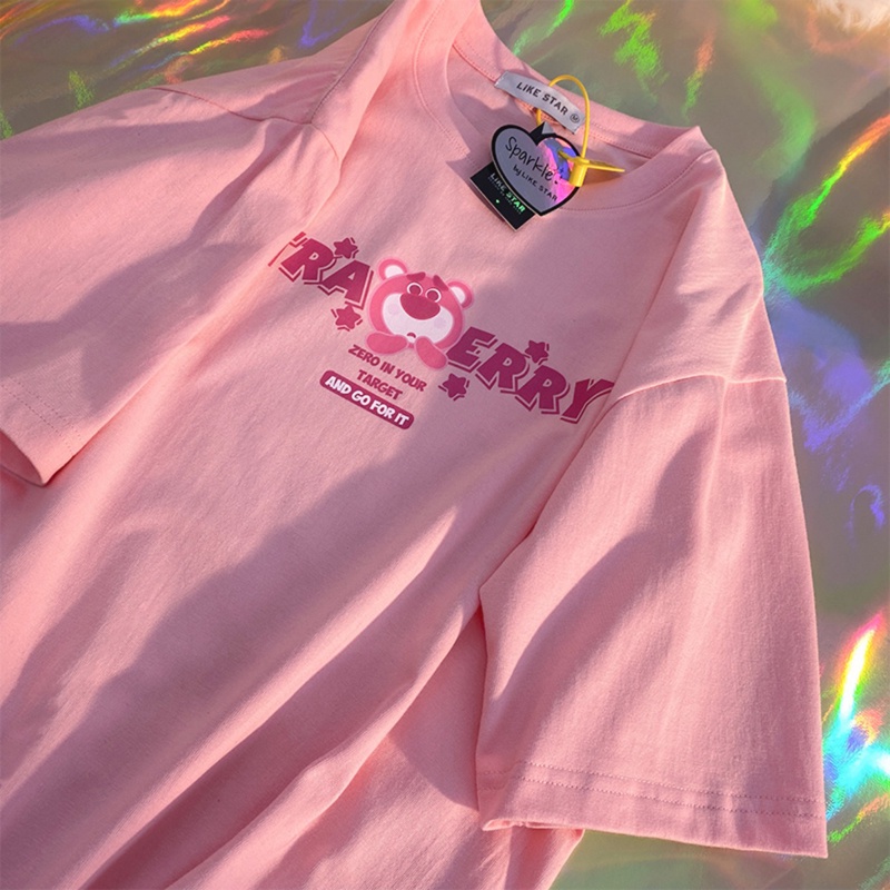 NRVP Áo Thun Nữ Tay Ngắn In Hình Phong Cách Hàn Quốc Thời Trang Mùa Hè 2022