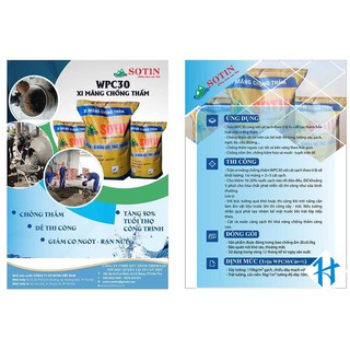 Xi măng chống thấm Sotin - WPC30