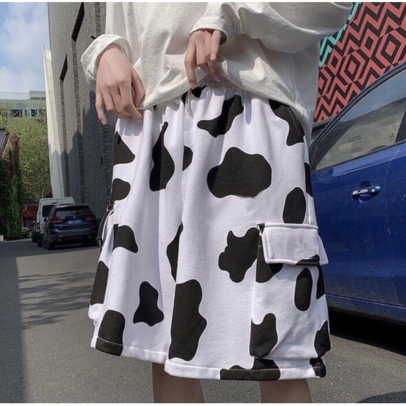 GIÁ RẺ NHẤT - Quần bò sữa túi hộp sẵn hàng Form thụng, nam nữ mặc được - Clin.194