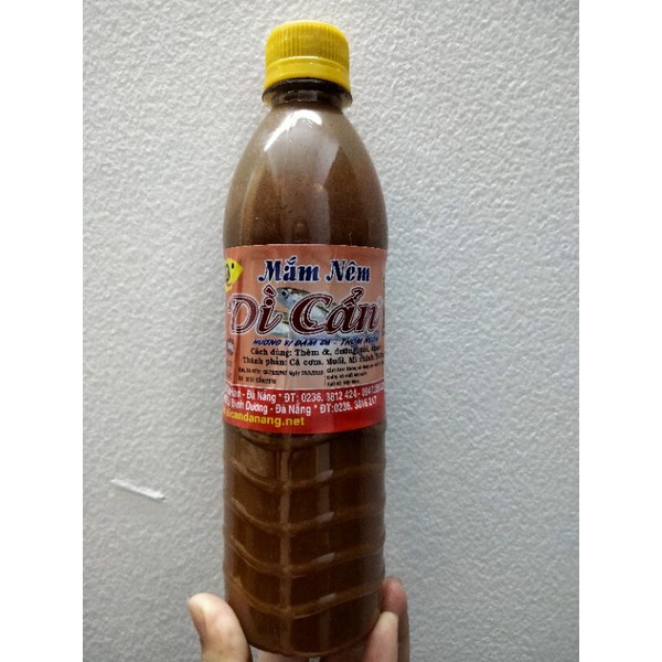 Mắm nêm Dì Cẩn Đà Nẵng chai 500g | BigBuy360 - bigbuy360.vn
