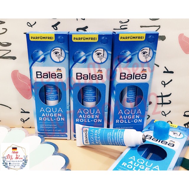 KEM DƯỠNG VÙNG MẮT BALEA DẠNG BI LĂN