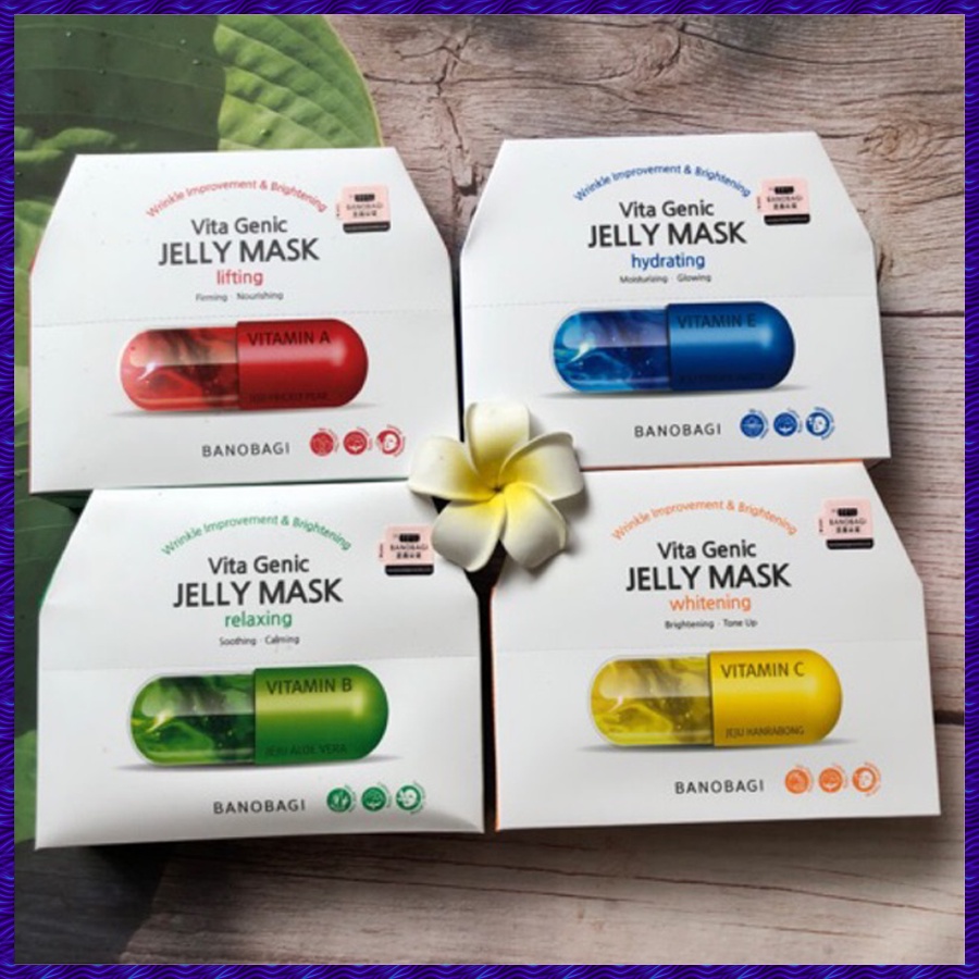 Mặt Nạ Viên Thuốc Banobagi Vita Genic Jelly Mask Dưỡng Sáng Da, Giảm Thâm Nám Cấp Ẩm Cho Da - 30ml