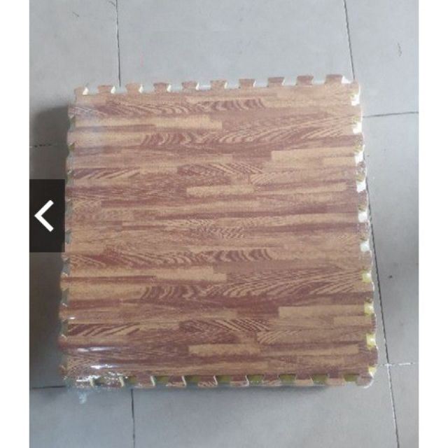 Combo 2 bịch thảm xốp vân gỗ (60×60) 1 bịch 6 miếng