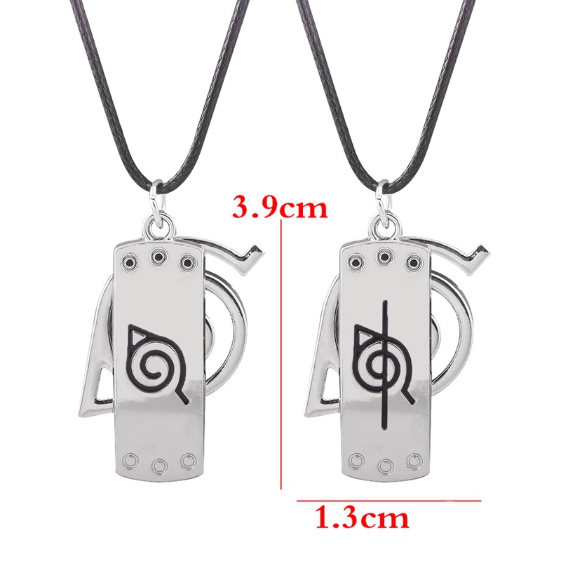 Móc Khóa Kim Loại Có Logo Naruto Uzumaki Naruto Konoha Chất Lượng Cao