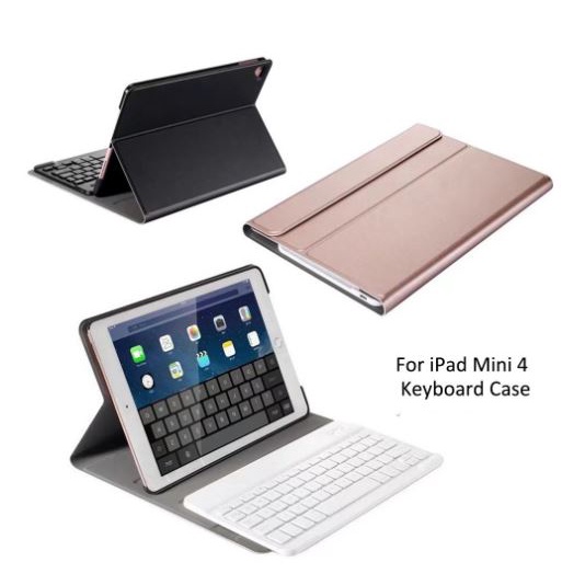 Bao da kèm bàn phím Bluetooth iPad mini 1/2/3/4/5 Smart Keyboard