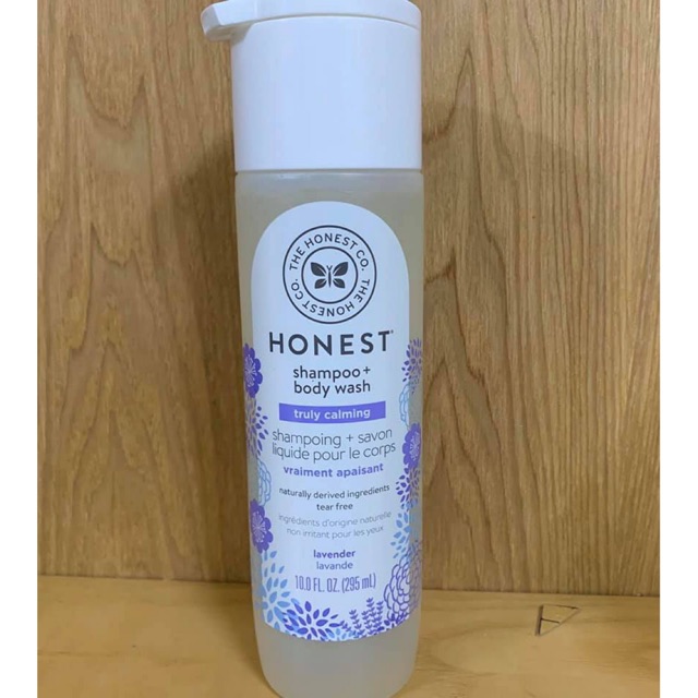 Sữa tắm gội cho bé The Honest Shampoo + Body Wash 295ml - Hương oải hương