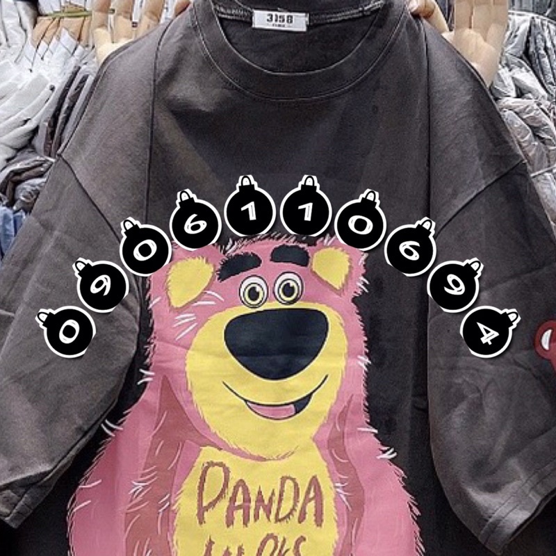 🥰^Hot Nè^ Áo Phông Đôi Nam Nữ In Phong Cách Baby- Vải Cotton Dày Dặn Tay Lỡ Cổ Tròn ☠️