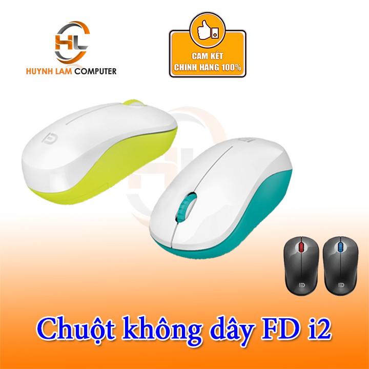 Chuột không dây-Chuột máy tính không dây FD I2 (màu ngẫu nhiên)