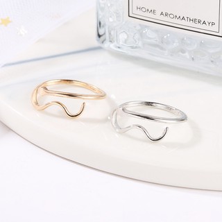Solid Pattern Rings Designed For Couples