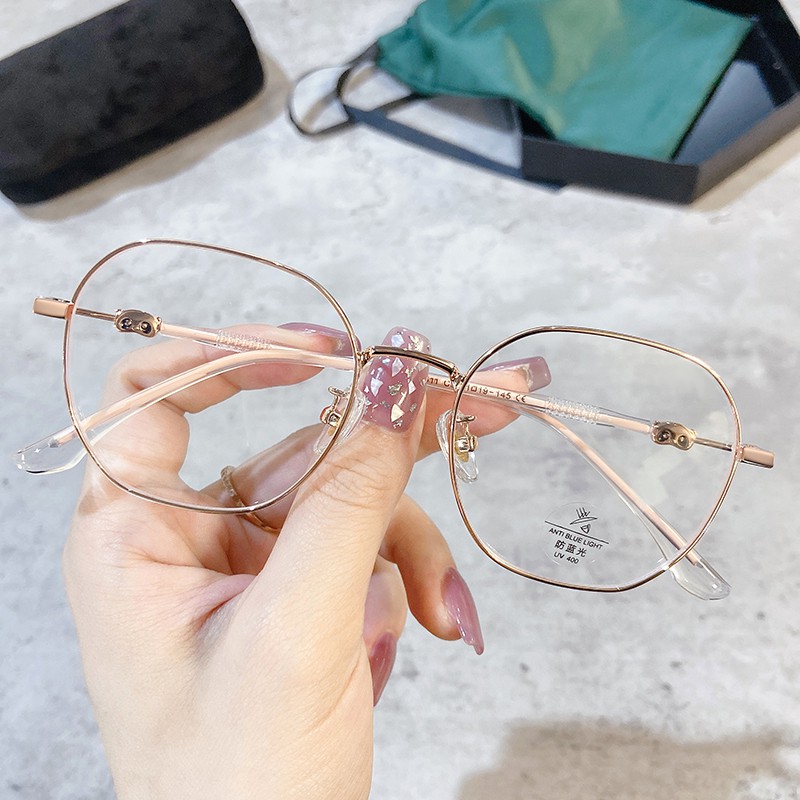 Mắt Kính Gọng Tròn Chống Ánh Sáng Xanh Thời Trang Jz5511 | BigBuy360 - bigbuy360.vn