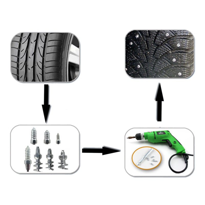 Set 100 Đinh Tán Chống Trượt Cho Giày Thể Thao