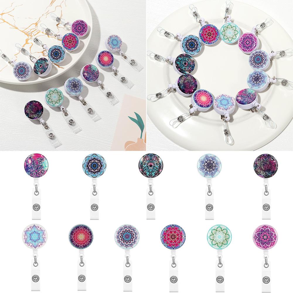 Daphne Kẹp Giữ Thẻ ID/Thẻ ID Thiết Kế Xoay 360 Độ Siêu Bền Tiện Dụng Cho Bác Sĩ