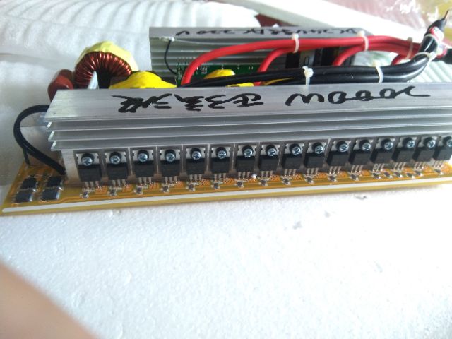 Bo mạch Inverter 24V - 2400W và 24V - 4000W  ~ 220V  Sóng sin tinh khiết