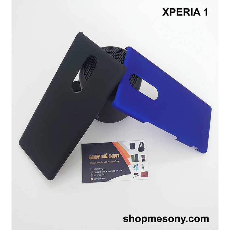 Ốp cứng phủ nhung cao cấp siêu mỏng Sony Xperia 1 / Xperia XZ4