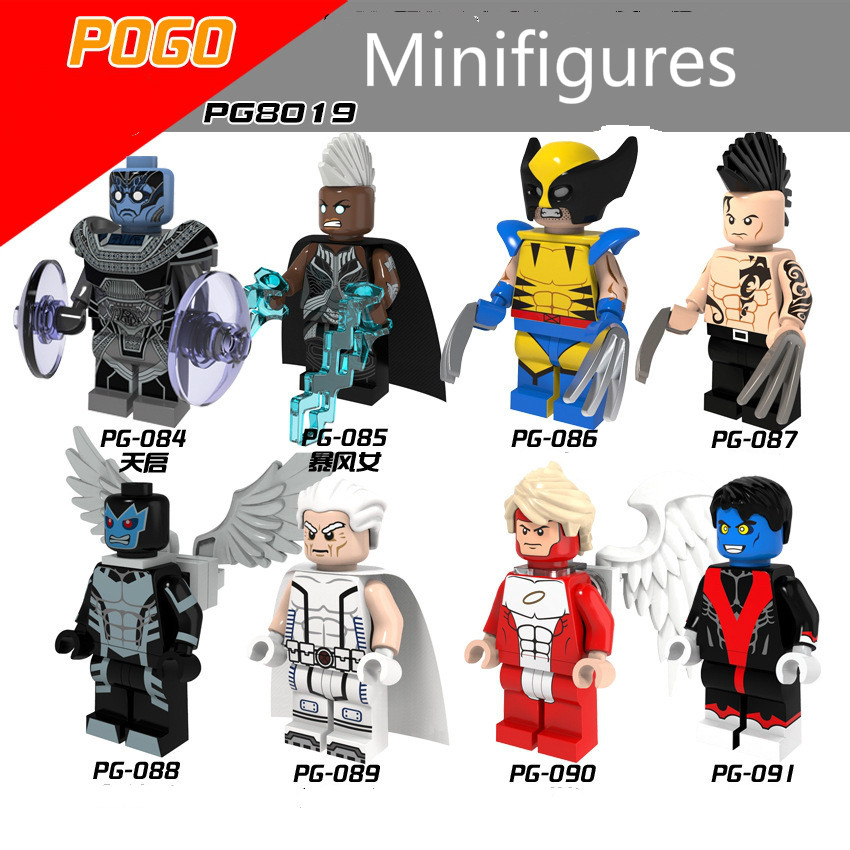 Mô Hình Nhân Vật LEGO Hình Người Sói Trong X-Men