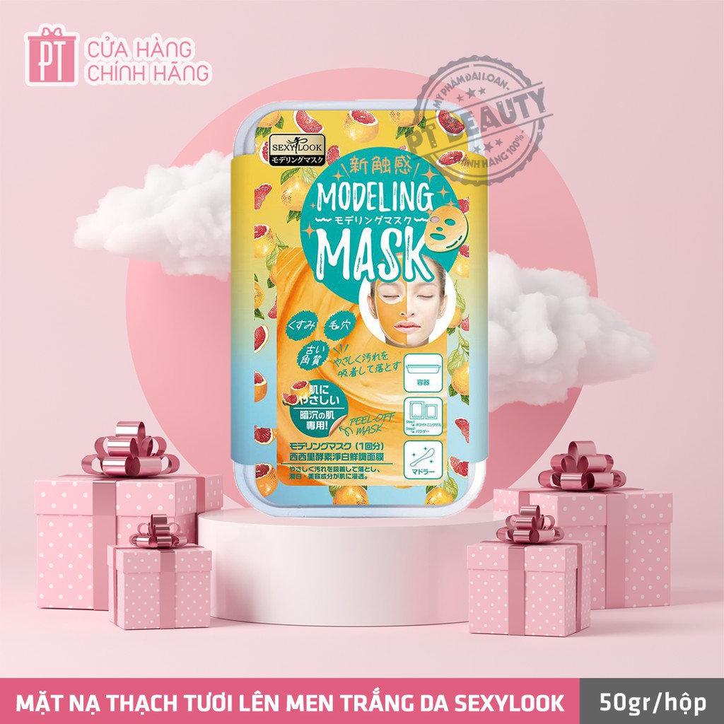 (Màu cam) Mặt Nạ Tươi Lên Men Trắng Da Sexylook 50g | BigBuy360 - bigbuy360.vn