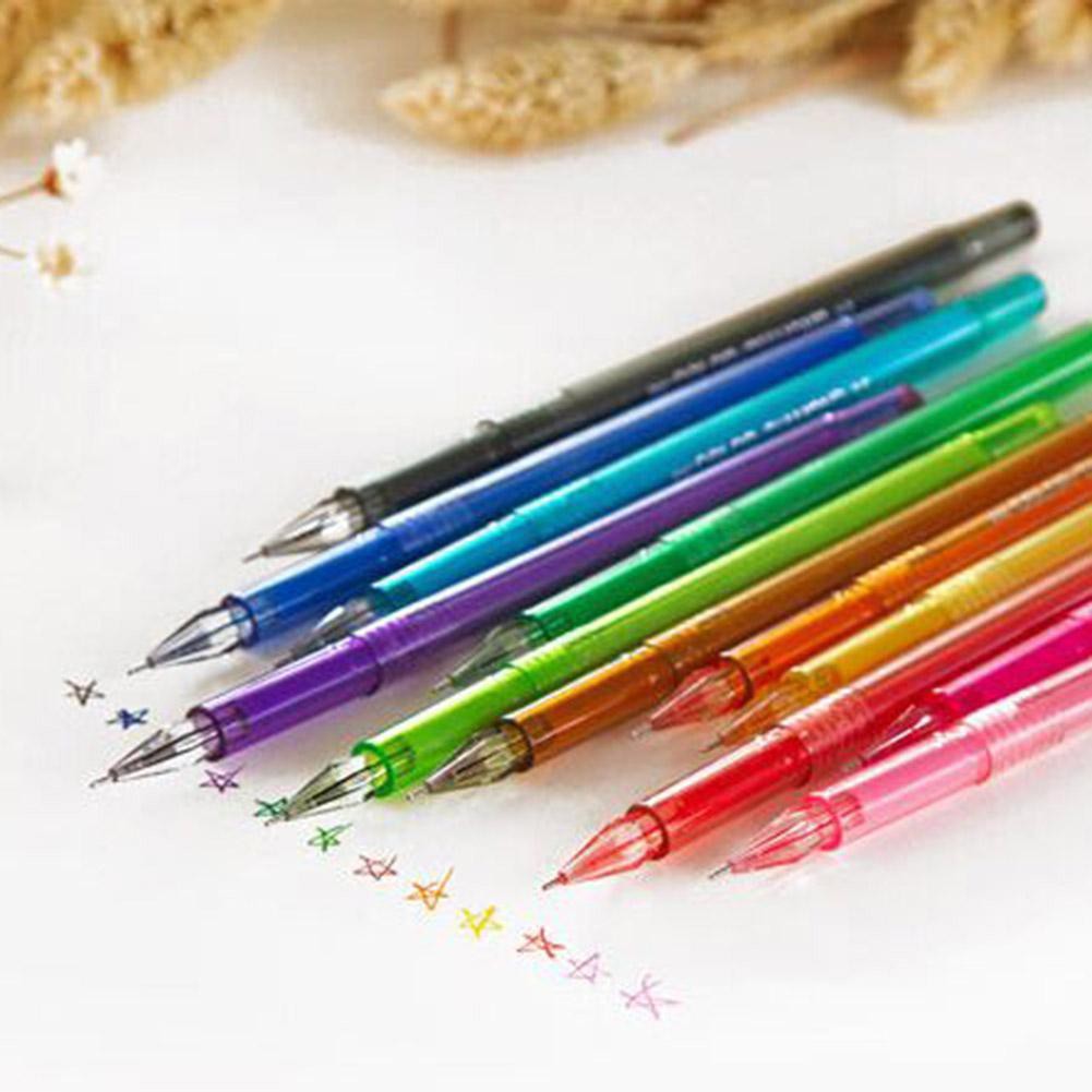 Set 12 Bút Bi Nhiều Màu