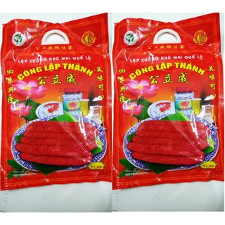 2 GÓI Lạp Xưởng Khô Mai Quế Lộ Công Lập Thành 500g ĐẶC SẢN SÓC TRĂNG.