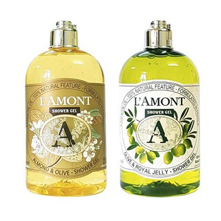 Combo 2 chai Sữa Tắm LAmont En Provence Hương Hạnh Nhân và Hương Oliu
