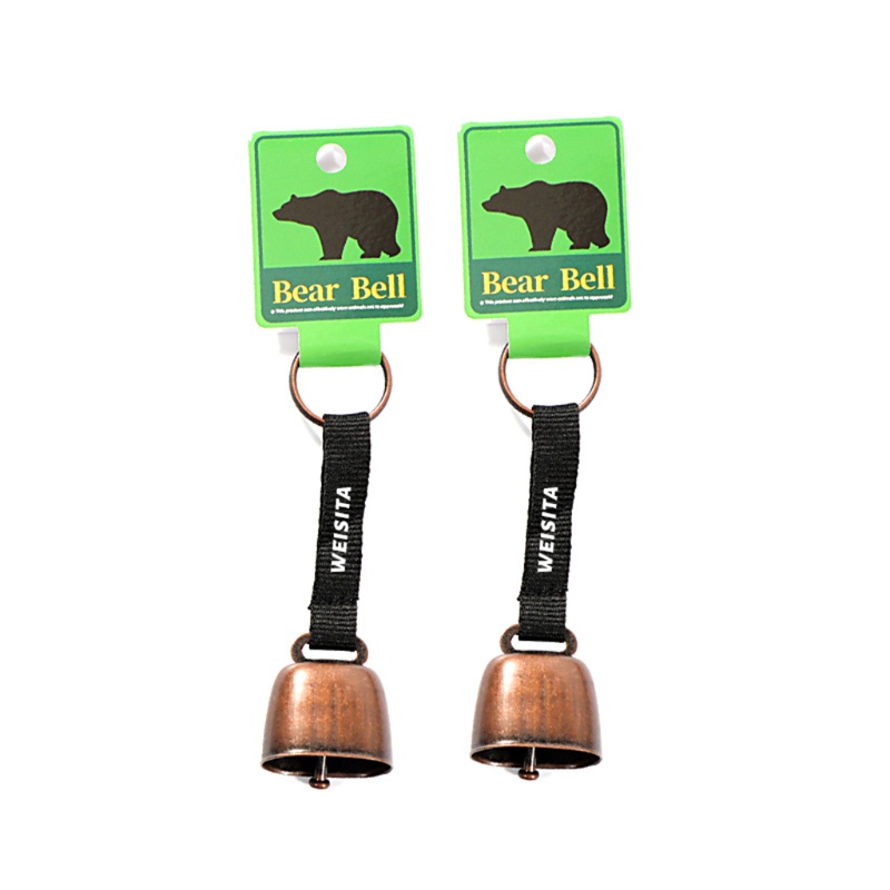Chuông Sinh Tồn Hình Gấu Bằng Hợp Kim Chuyên Dụng Cho Hoạt Động Ngoài Trời