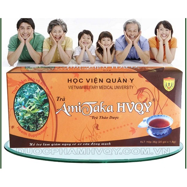 TRÀ AMITAKA – hạ huyết áp, giúp ngủ tốt, phòng ngừa đột quỵ