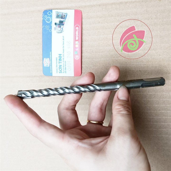 Mũi Khoan Bê Tông 10 x 110 mm 4 cạnh gài X-Tip (Công Nghiệp) Tolsen 74826