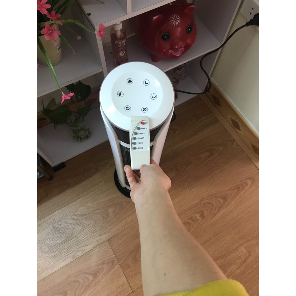 Quạt sưởi gồm Ceramic Ebisu EB-2100 dktx hoặc cảm ứng