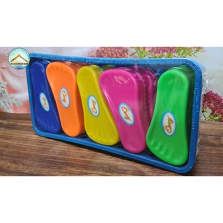 Bộ 10 bàn chải nhựa hình bàn chân